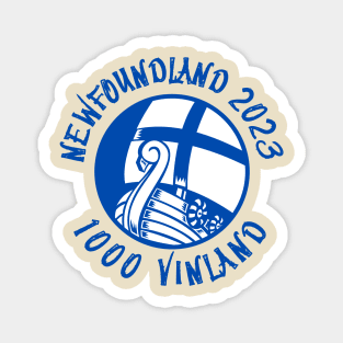 NEWFOUNDLAND LABRADOR GREENLAND ICELAND VIKING Saga T-SHIRT Magnet