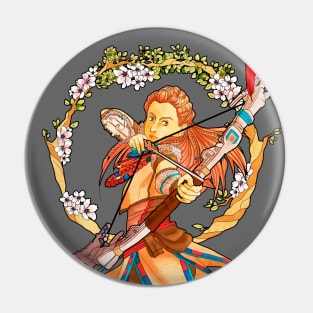 The Nora huntress Pin