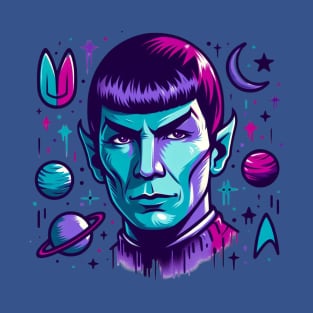 Mr. Spock - Graffiti T-Shirt