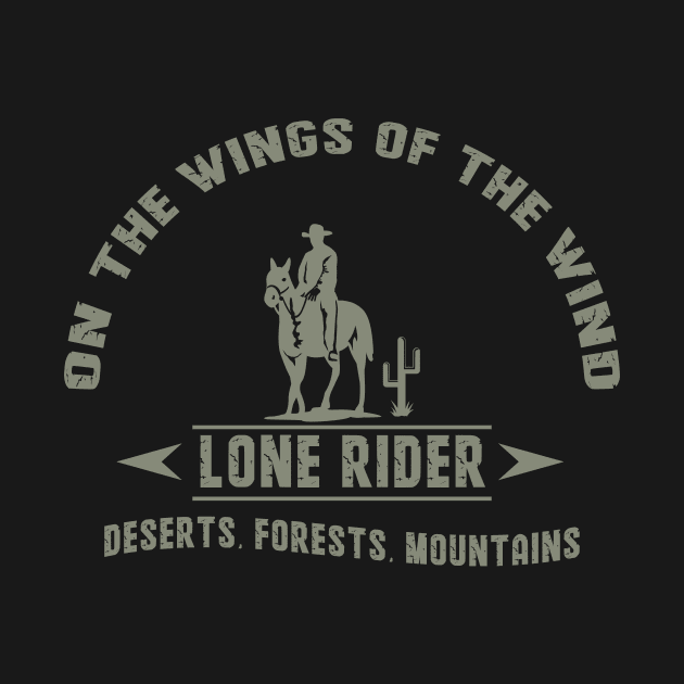 Lone Rider by mypointink