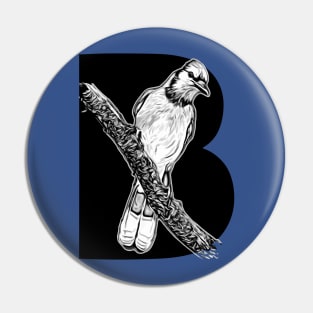 Blue Jay Pin