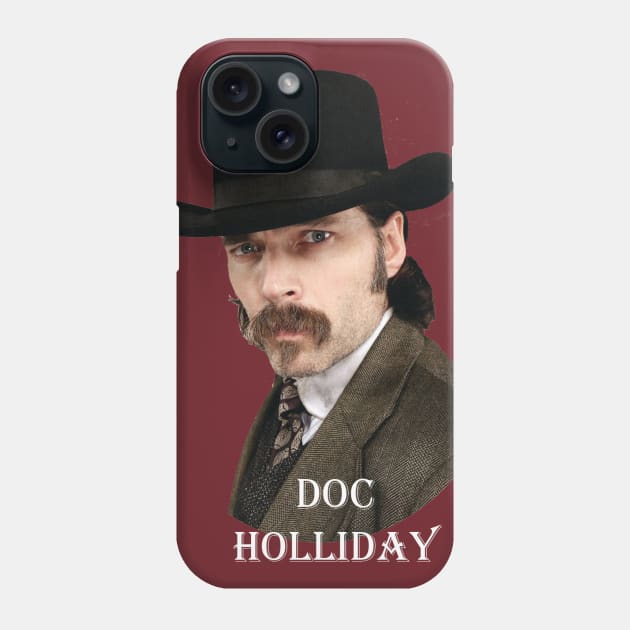 Doc Holliday Phone Case by pasnthroo