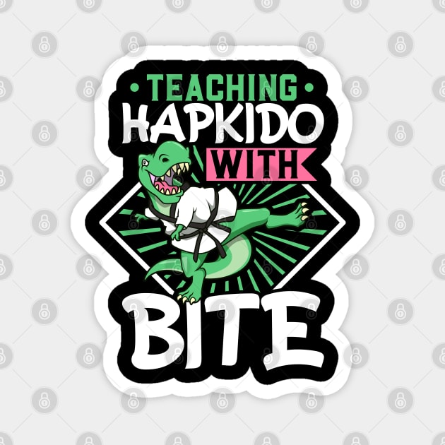 Hapkido with bite - Hapkido trainer Magnet by Modern Medieval Design