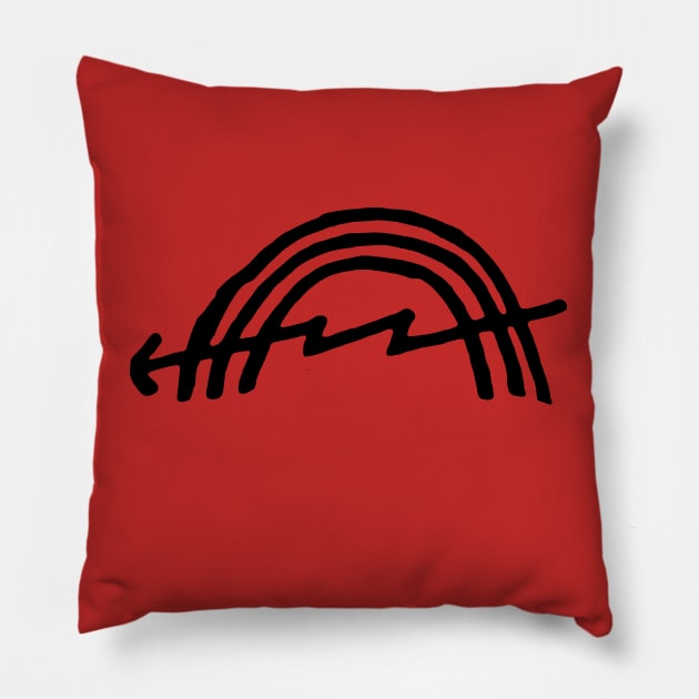 Weather Underground logo Pillow by Krobilad