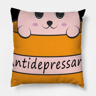 Antidepressant Cat Pillow