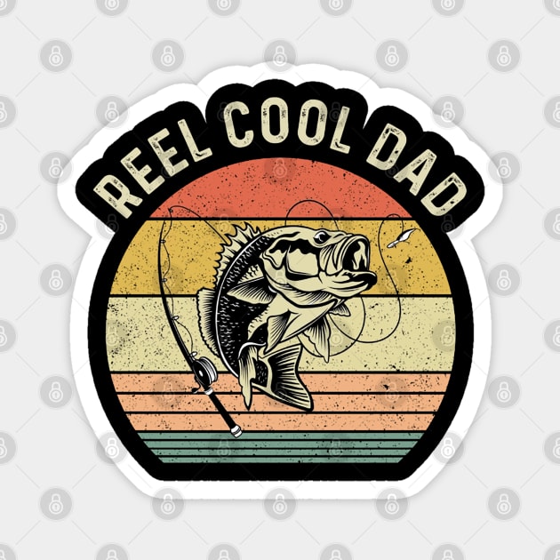 Reel Cool Dad Magnet by herlindagay