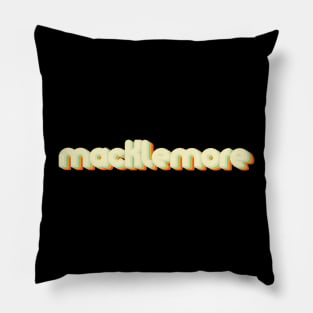 vintage color macklemore Pillow