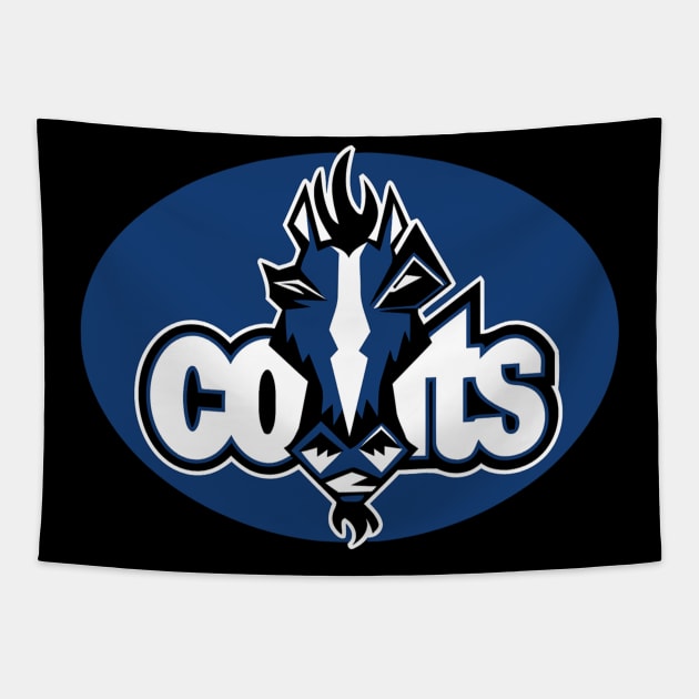 indianapolis colts Tapestry by kolumenana