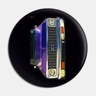 Purple Classic Truck Pin