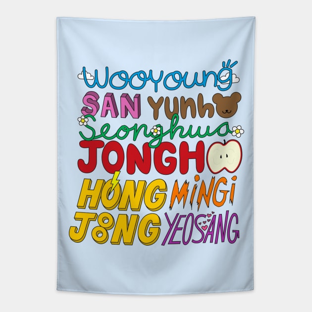 Ateez tapestry top