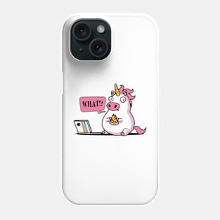 the unicorn pink Phone Case