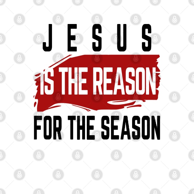 Jesus Is The Reason For The Season | Party by Happy - Design