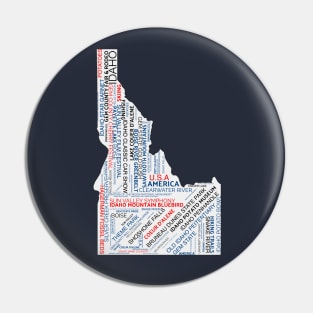 Idaho Wanderlust Pin