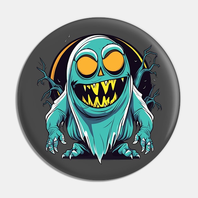 Halloween monster with glowing eyes Pin by Edgi