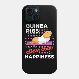 Guinea pig are the cheat code for Happiness Phone Case