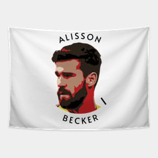 Alisson Becker LFC Liverpool FC Tapestry
