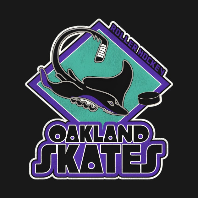 Oakland Skates Roller Hockey by HypeRamen