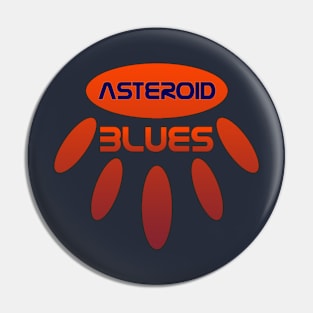 Asteroid Blues Logo Pin