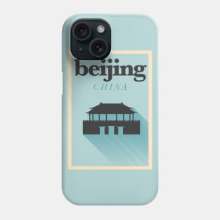 Beijing Poster Design Phone Case