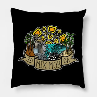 MIX MOB Paradise Found SD CA Pillow