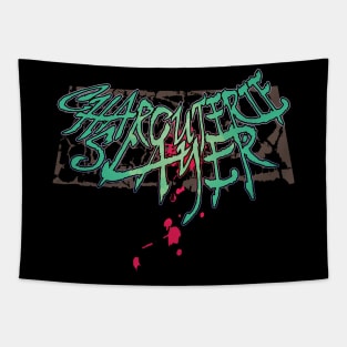 Charcuterie Slayer Tapestry