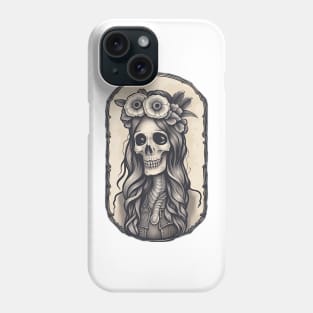 Beautiful dead girl design Phone Case