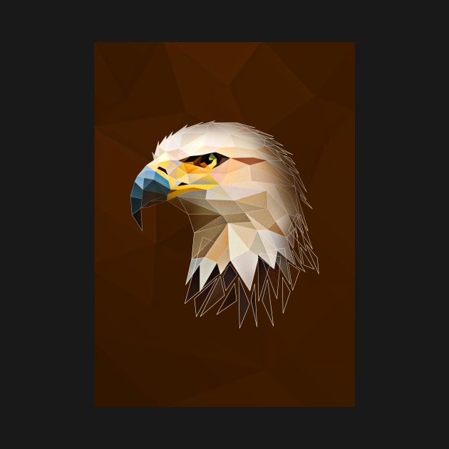 Low Poly Eagle by Jackson Lester