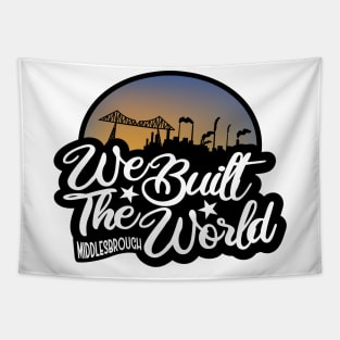 Middlesbrough We Built The World Tapestry