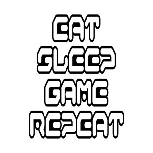 Eat, Sleep, Game, Repeat T-Shirt