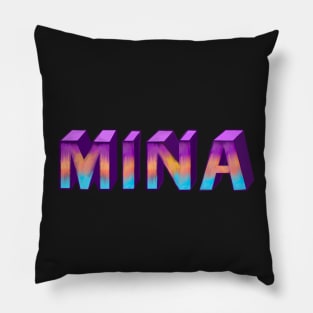 Top 10 best personalised gifts 2022  - Mina - personalised,personalized custom name in ombre Pillow