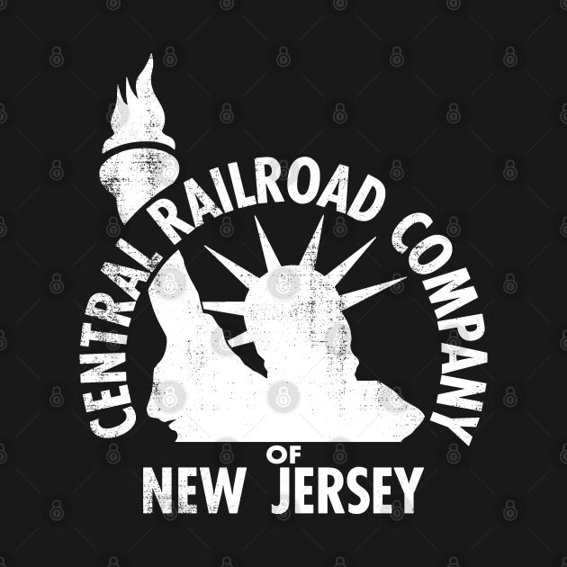 Disover Central Railroad Company New Jersey - Railroad - T-Shirt