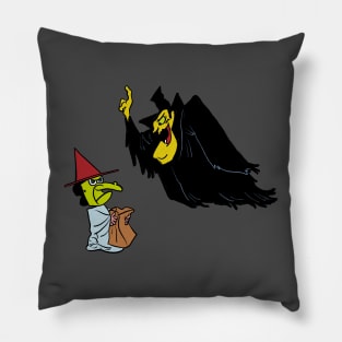 Halloween Scolding Pillow