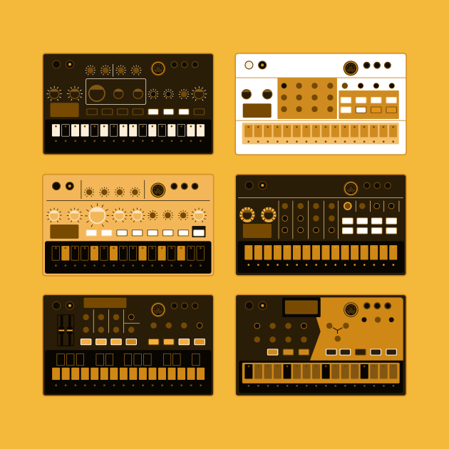 Electronic Musician Volca Synth, Drum Machine, Sampler by Atomic Malibu