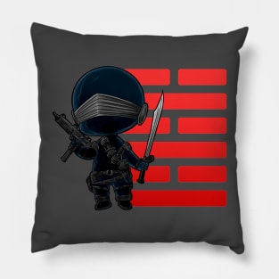 Snake Eyes of the Arashikage Clan Pillow