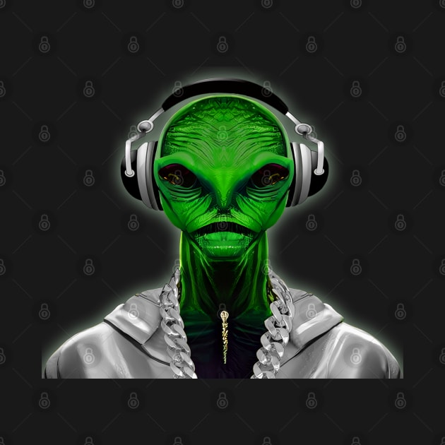 Hip hop Alien - Humanized by Mr.FansArt