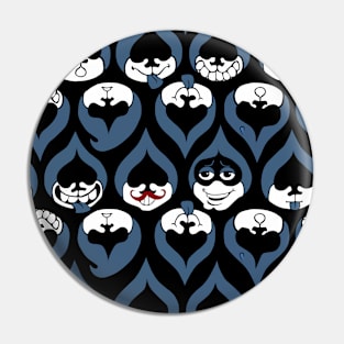 Lancer Deltarune Drop Pattern Pin