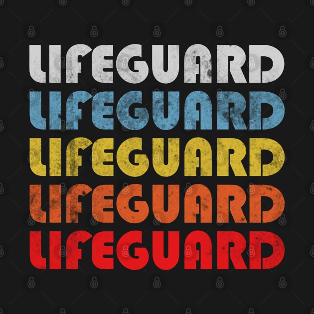 Lifeguard gift retro design. Perfect present for mom dad friend him or her by SerenityByAlex