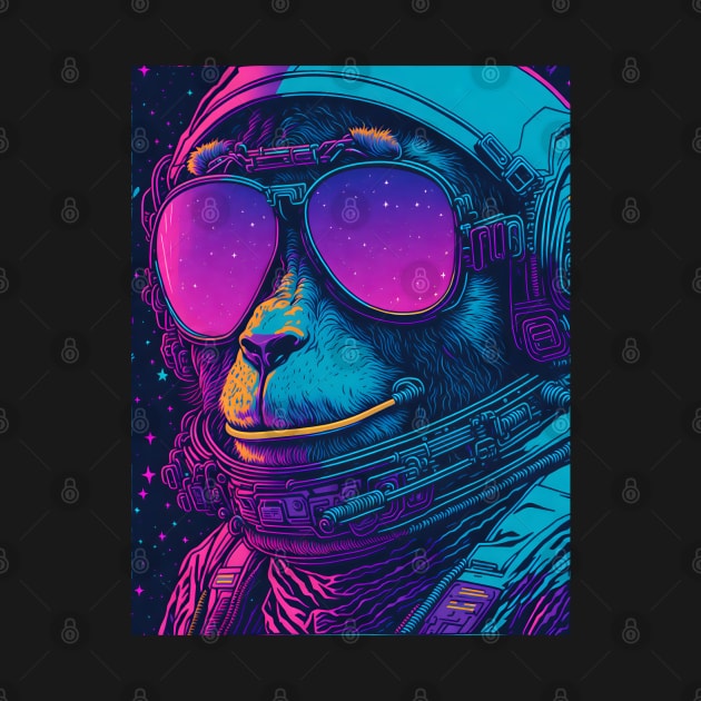 monkey lover by vaporgraphic