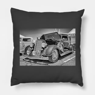 1935 Buick Series 90 98 Victoria Coupe Pillow