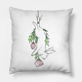 Hanging Hare Pillow