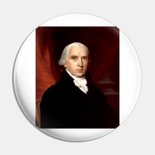 President  James Madison Pin