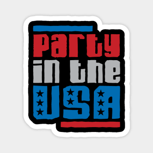 Party in the USA Magnet