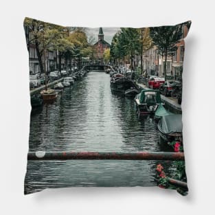 Canals of Amsterdam Pillow