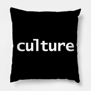 Culture Pillow