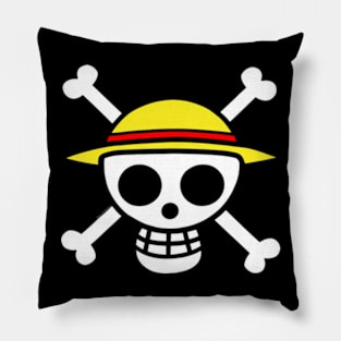 LUFFY - Skull & Bones Pillow