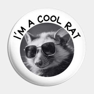 Very Very Cool Rat Pin