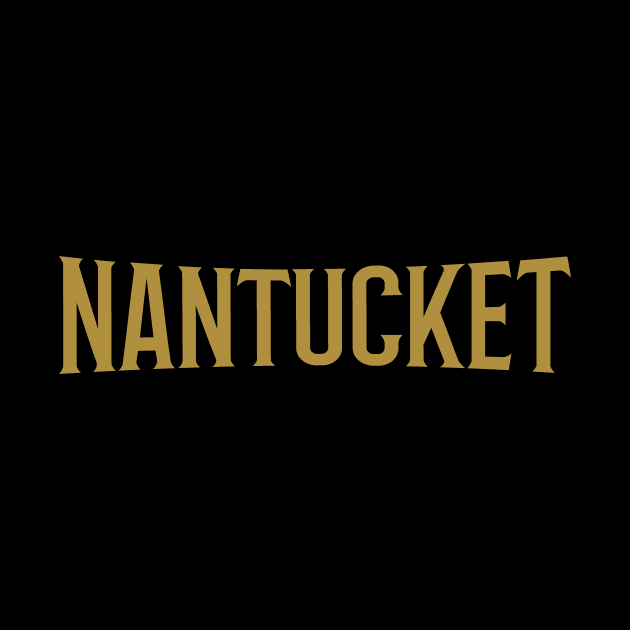 Nantucket City Typography by calebfaires