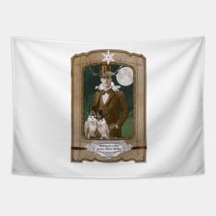 Green Man Pagan Holiday Greeting Tapestry