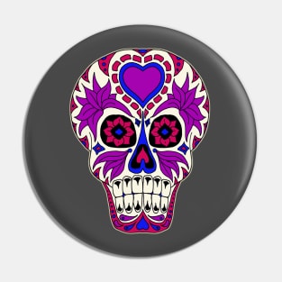 Sugar Skull 4 Pin