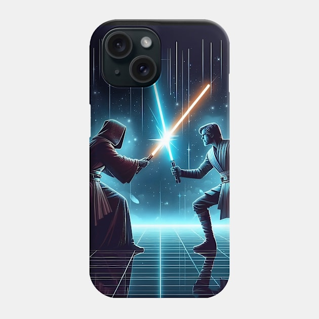 Space Battle Phone Case by Theme Fusion